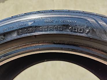 Другое оборудование для бизнеса: Продаю летние шины GOODYEAR комплект разноширокие перед 245/45/18 зад — 3