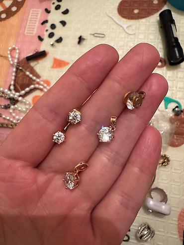 Наборы украшений: Ушунун баарын 1500мин сом Набор 925 по серебро 3 набор булгери набор — 10