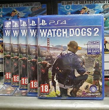 Video oyunlar və konsollar: PS4 oyunu: Watch Dogs 2 (Ubisoft) - Platform: PlayStation 4 - Janr — 1