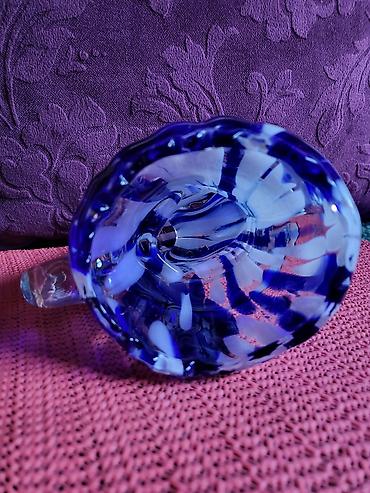 Ostali kućni dekor: Cizma,vaza nova murano,usnama duvano staklo iz 70,80ih. god — 14