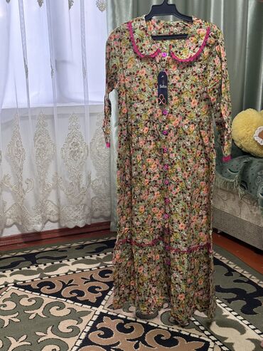 шикарное летнее платье: Домашний халат или платья качество супер размеры остались М ка и L ка