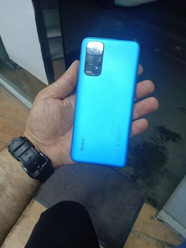 şarj: Redmi Note 11, 128 GB, rəng - Qara, Zəmanət, Düyməli, Sensor
