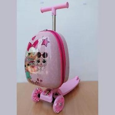 Ostali aksesoari za decu: N O V O Decij kofer na trotinetu mod.007 FASHION LOL ★★★★ S R E C N A — 15