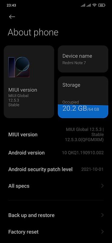 iphone x gence: Redmi 7A, 64 GB, rəng - Qara, Sensor, Barmaq izi, İki sim kartlı — 2