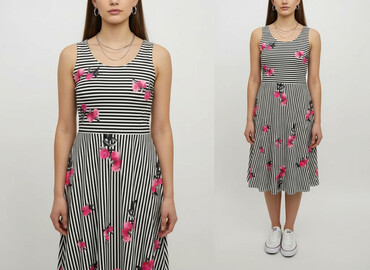 sukienki boho na wesele allegro: Women`s dress, size M