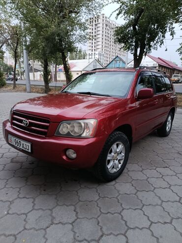 самая дорогая машина в кыргызстане: Toyota Highlander: 2003 г., 2.4 л, Автомат, Газ, Кроссовер