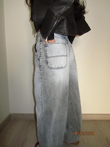 Джинсы: Джинсы, Бэгги, Турция, Средняя талия, Все размеры — 5