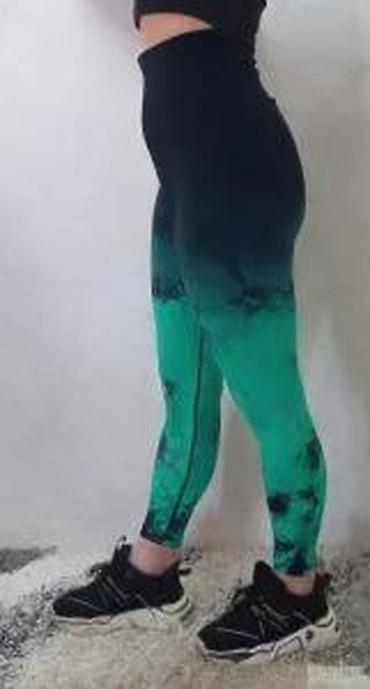 Helanke, biciklistički šortsevi: Ženske sportske helanke visokog struka - Model: duge helanke sa — 18