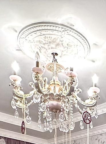 Çılçıraq, 8 lampa, Farfor lalafo.az -da — 3 Çılçıraq, 8 lampa, Farfor — 3
