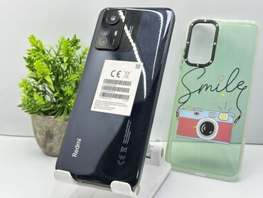 сигнализация leopard: Redmi, Redmi Note 12S, Колдонулган, 256 ГБ, түсү - Кара, 2 SIM