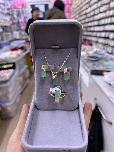 Наборы украшений: 🔥🔥🔥Бижутерия🔥🔥🔥 Элегантный ювелирный набор Pandora с розовыми камнями — 25