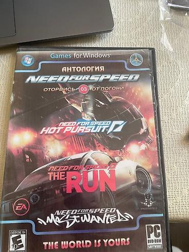 pc baku: PC oyun diski: Need for Speed Antologiya (Games for Windows) Tərkib — 1