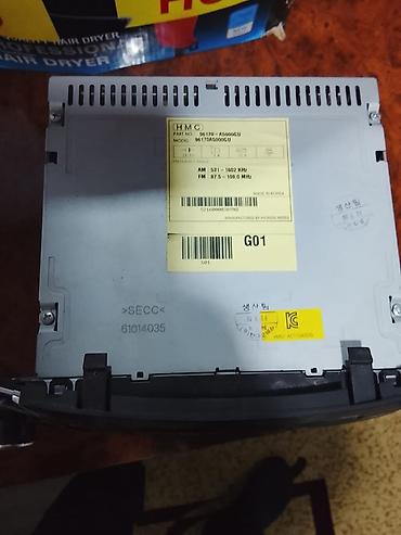 Avtoelektronika: Hyundai orijinal avtomobil maqnitofonu (baş blok) Model: HMC — 4