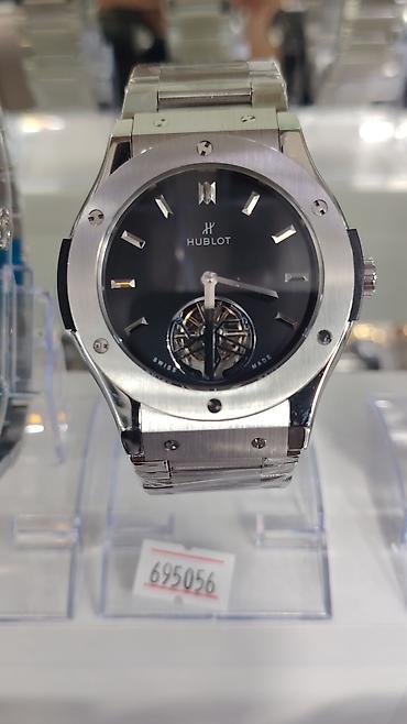 Aksesuarlar: Hublot kişi qol saatları – Swiss Made mexanika - Korpus: fırçalanmış — 2