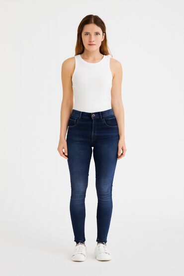 jeansy plus size wysoki stan: Lee, Jeans for women, size M (EU 38)