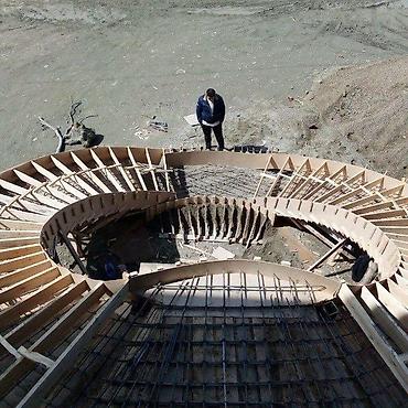 Бетонные лестницы: Изготовление на бетонный лестнице любой сложная проектная Кыргызстане — 5