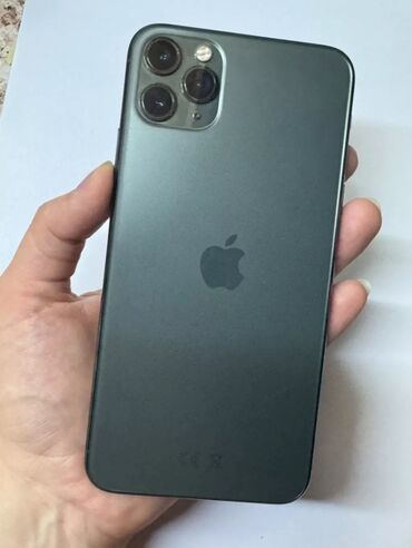 iphone 11 pro qiymeti azerbaycanda: IPhone 11 Pro, 256 GB, Matte Midnight Green, Barmaq izi, Face ID