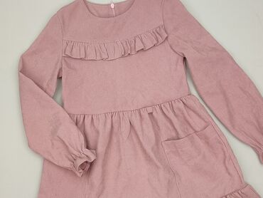 sukienka do chrztu boho: Dress, 7 years, 116-122 cm, condition - Perfect
