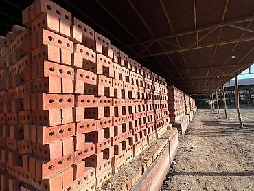 Строительный кирпич: Пустотелый, дырчатый, Жженый кирпич, Полублок, 250×120×88 — 14