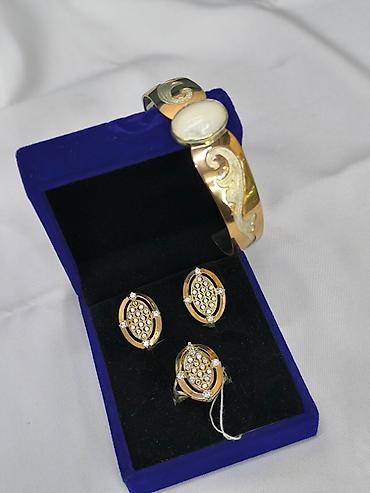 Серебряные наборы украшений: Набор украшений, Проба 925, Женские, Новый at lalafo.kg — 3 Серебряные наборы украшений: Набор украшений, Проба 925, Женские, Новый — 3
