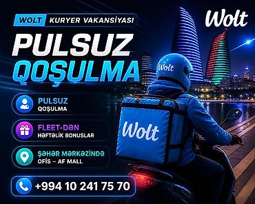 operator isi axtariram: Sürücü-kuryer tələb olunur, Şəxsi nəqliyyat vasitəsi ilə, Həftəlik ödəniş, Təcrübəsiz — 1