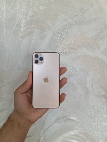 iphone 14 en ucuz: IPhone 11 Pro Max, 64 GB, Qızılı, Face ID