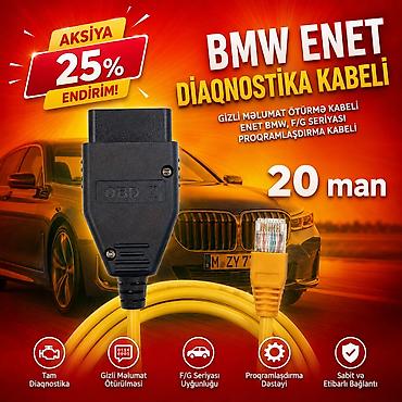 masin diski: BMW ENET diaqnostika kabeli. Gizli məlumat ötürmə kabeli ENET BMW, 👀 — 2