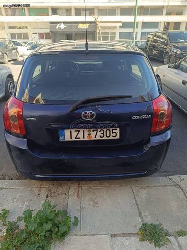 Οχήματα: Toyota Corolla: 1.4 l. | 2006 έ. Χάτσμπακ