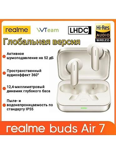 relx картриджи: Беспроводные вакуумные наушники, Realme, Б/у — 2