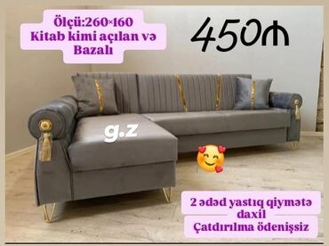 embawood mebel: Künc divan, Yeni