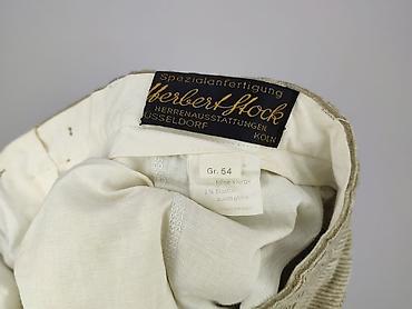 second hand outlet: Spodnie garniturowe męskie, rozmiar 2XL — 4