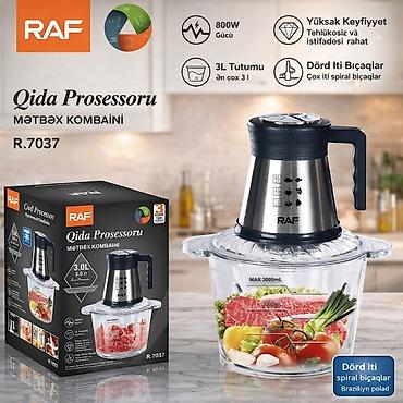 №: 9596 Məhsulun adı: Mətbəx kombaynı RAF R.7037 800 W Brend: RAF