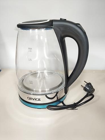 Техника для кухни: Elektrikli şüşə çaydan Orvica 8021 2L 1850W . 🆕Bütün məhsularımız — 3
