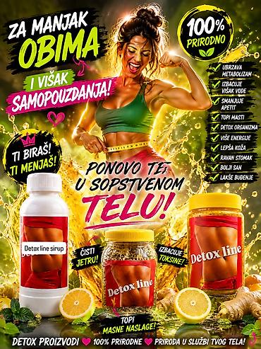 Suplementi: **Detox line čaj + A1 L-Carnitine kapsule** Prirodni biljni program — 13