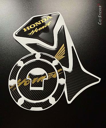 auto la: Honda Hornet Tank pad Štitnik čepa-Protektori rezervoar-2747 Komplet — 1