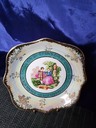 Ostalo posuđe: Porcelanska bombonijera iz 70ih.god. Bombonijera sa sedef — 3