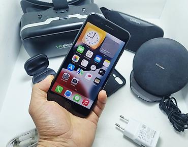 Apple iPhone: IPhone 7 Plus, Б/у, 128 ГБ, Черный, Наушники, Зарядное устройство, Защитное стекло, 89 % — 12