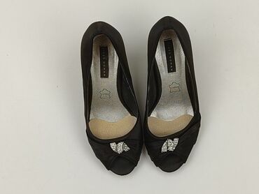 paznokcie do niebieskiej sukienki: Flat shoes for women, 38, condition - Good