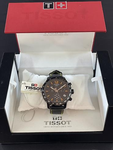 Tissot kişi qol saatı – xronoqraf, tachymeter skala və tarix