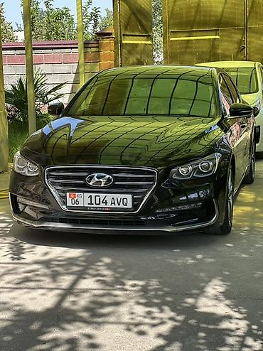 Транспорт: Hyundai Grandeur: 2017 г., 2.4 л, Автомат, Бензин, Седан — 1