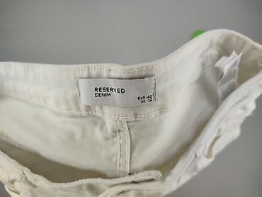 szerokie spodnie pull: Reserved, Jeansy damskie, rozmiar M — 4
