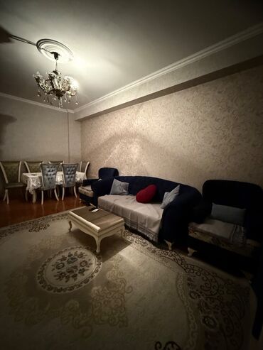 Uzunmüddətli kirayə mənzillər: Xırdalan Kristal Abşeron 1- də 3 otaq əşyalı təmirli mənzil — 1