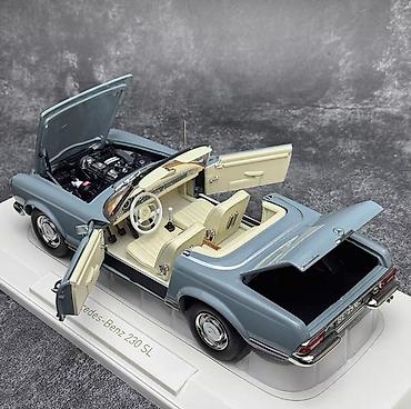 mini mercedes: Məhsul: Norev 1:18 Mercedes‑Benz 230 SL (W113 “Pagoda”) – diecast — 8