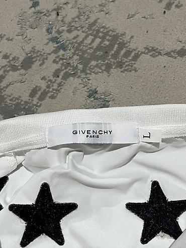 треко: Мужская футболка, L, Givenchy, Новый, цвет - Белый, Платная доставка — 3
