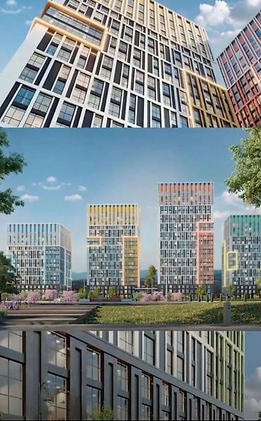 годаю: 3 комнаты, 74 м², Асанбай мкр Элитка, 14 этаж, ПСО (под самоотделку) — 2