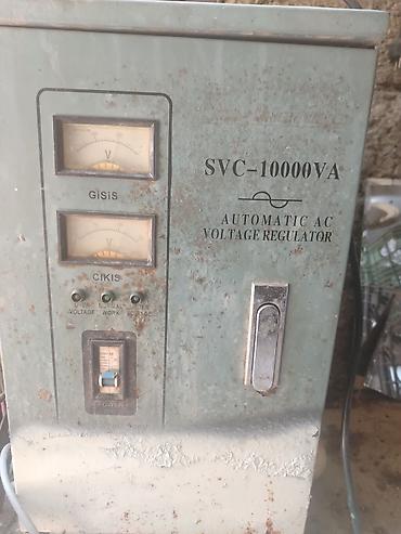 elektirik paneli: SVC-10000VA Automatic AC Voltage Regulator Məişət və sənaye — 1