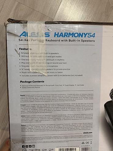 harmony: Alesis Harmony 54 — переносной синтезатор с 54 клавишами и встроенными — 4