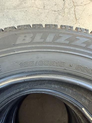 15: Шины 185 / 65 / R 15, Зима, Б/у, Комплект, Легковые, Япония, Bridgestone — 3