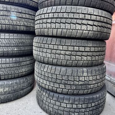 Шины: Шины 215 / 60 / R 16, Зима, Б/у, Комплект, Легковые, Япония, Dunlop