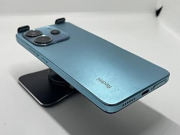 poco 7pro: Redmi, Redmi Note 14, Б/у, 256 ГБ, цвет - Синий, 2 SIM — 4